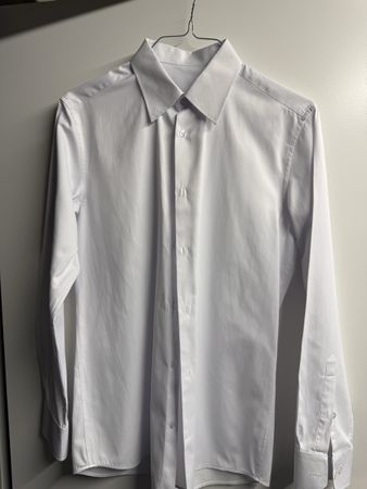 Herren Hemd weiss langarm klassisch - neu