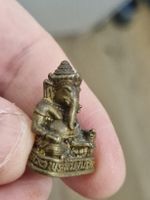 Ganesha Miniatur Figur aus Messing 3 cm 14 g