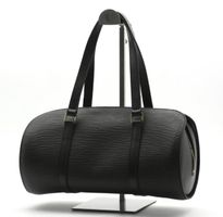 Louis Vuitton Soufflot Epi Leder Schwarz - Versand kostenlos