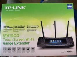 TP-Link AC-1900 RE590T 2.4GHz 600Mbps + 5GHz 1300Mbps