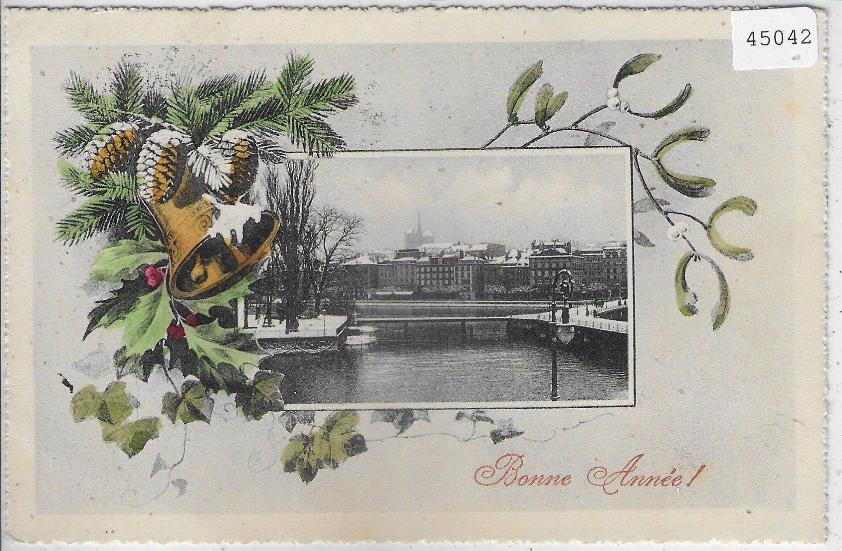 Cartoline postali: Geneve - Bonne Annee! – Usato da Ettingen venduto da Kartenplanet