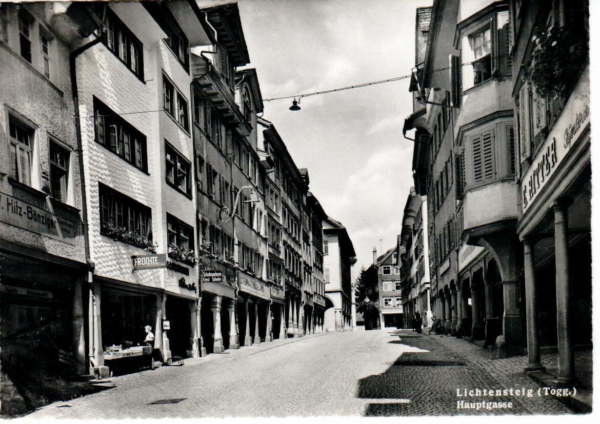 Cartoline postali: Lichtensteig – Usato da Wolhusen venduto da Curver9