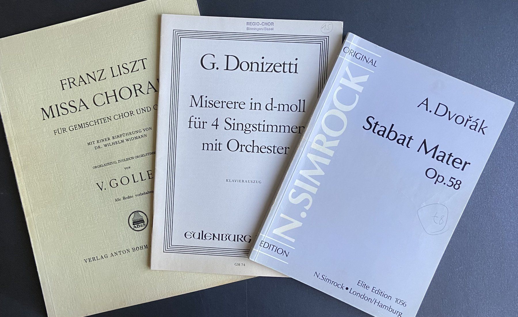 Libri: Diverse Notenbroschüren Klassik – Usato da Böckten venduto da Hansi36