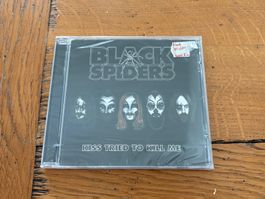 BLACK SPIDERS - Kiss tried to kill me CD Hard Rock OVP