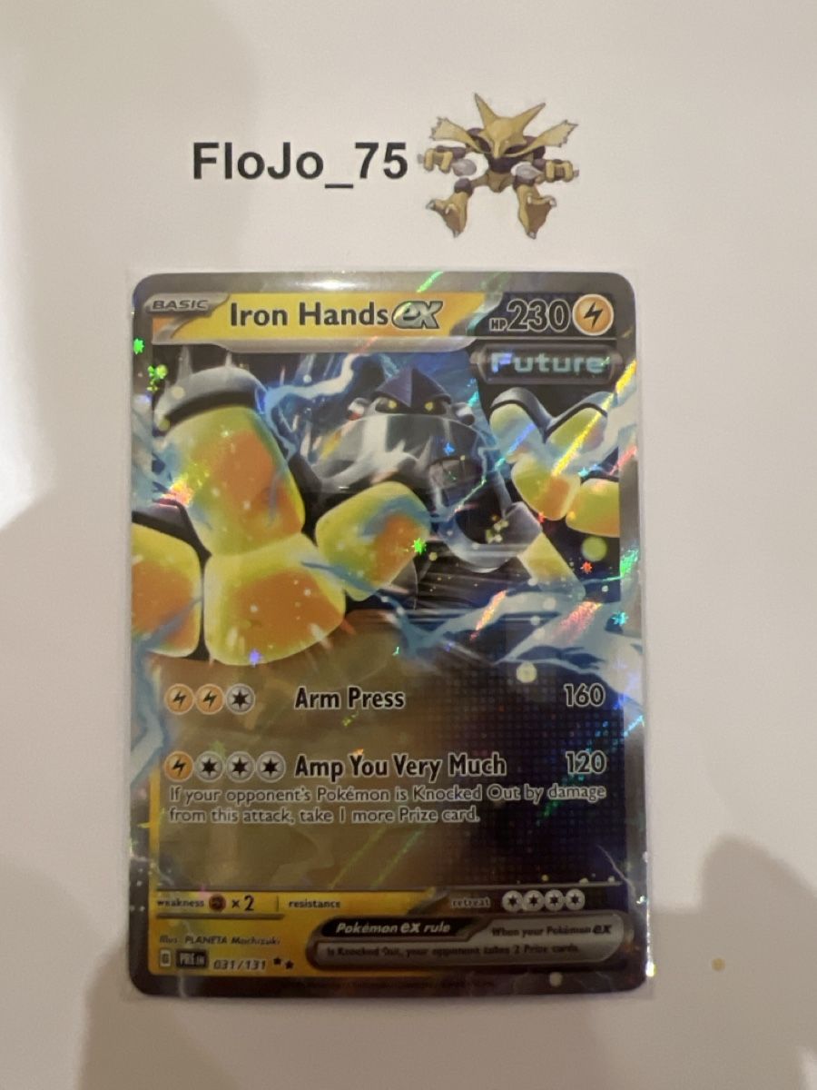 Pokémon Carte collezionabili: Iron Hands ex 31/131 ENG – Usato da St-Blaise venduto da FloJo_75