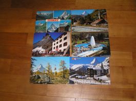 50 Diverse Karten Kanton Wallis