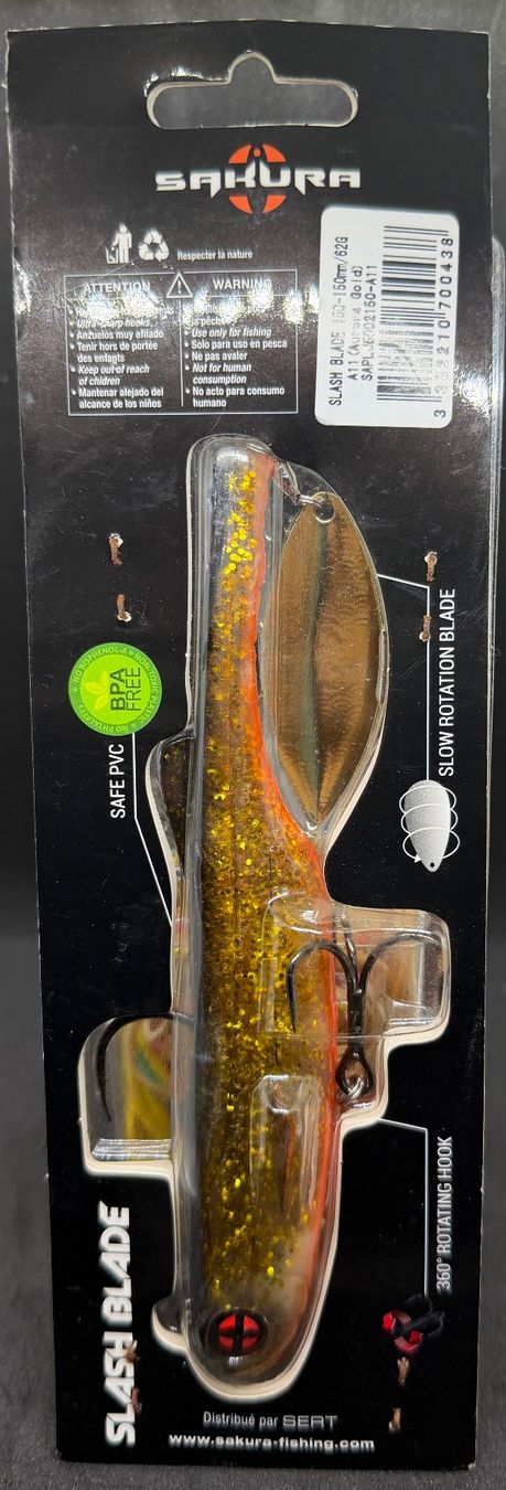 Esche: Sakura Slash Blade 15 cm - Aurora Gold – Nuovo e nell'imballaggio originale da Widnau venduto da Fishingtackle_Oggy 1