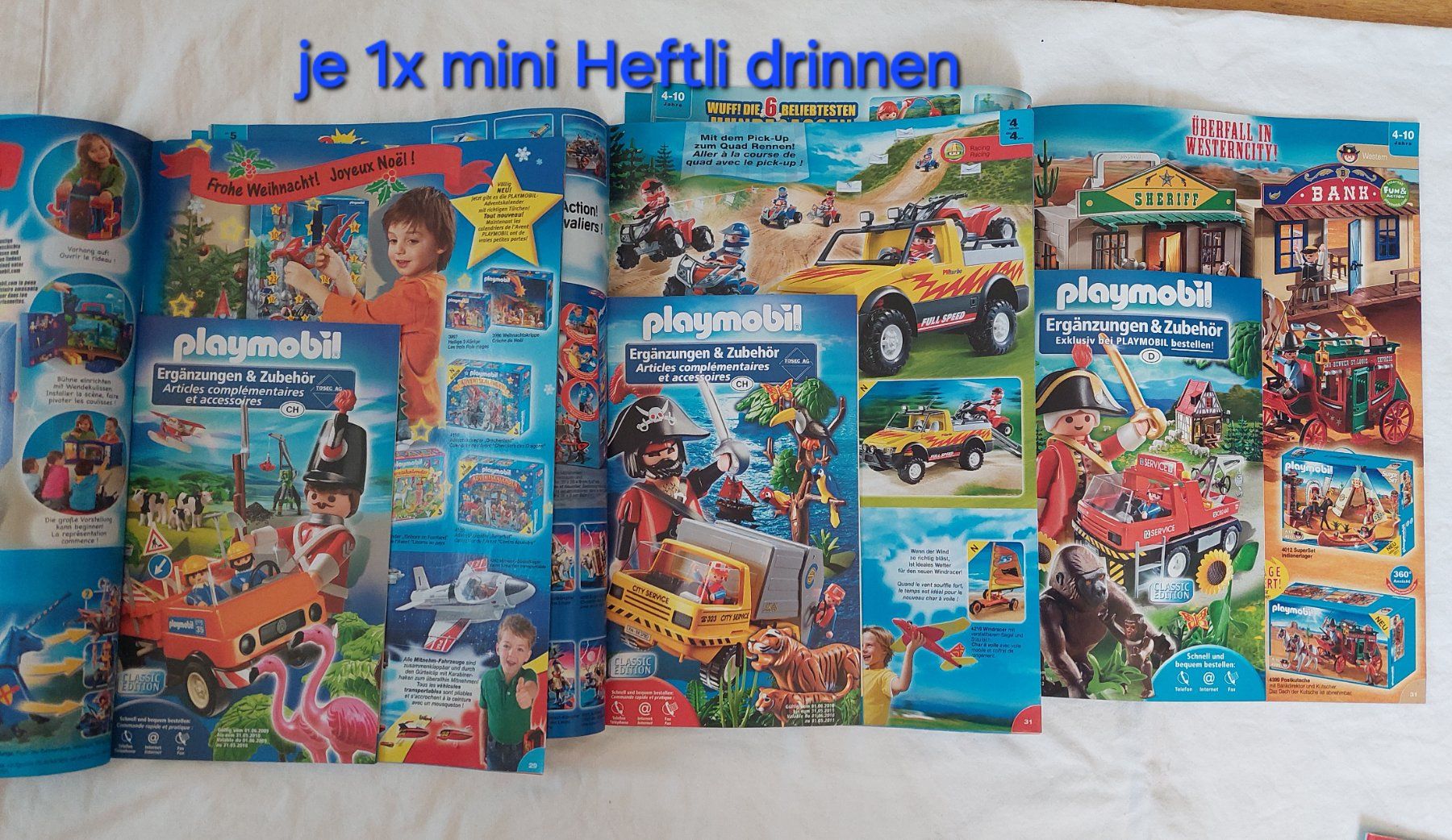 Playmobil Spielzeuge: 8 neue Playmobilhefte – Neu (gemäss Beschreibung) aus Uitikon Waldegg von Smeragol 3