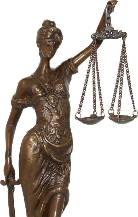 Figuren: Statuette Thémis Déesse Justice Bronze Statue 24cm Haut – Gebraucht aus Monthey von 187-zeroo 1