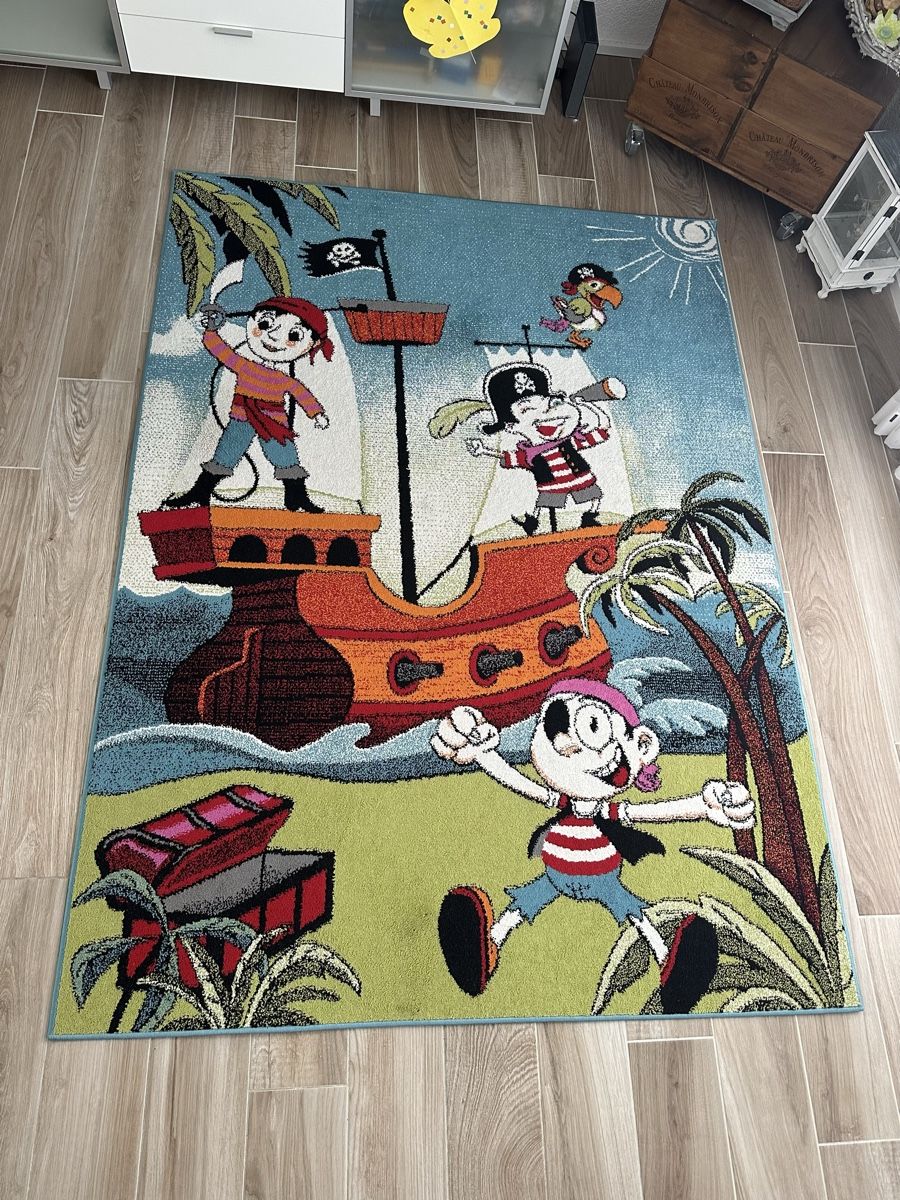 Tappeti: Kinder Teppich 160x220cm Piratenschiff – Usato da Rudolfstetten venduto da Joyw
