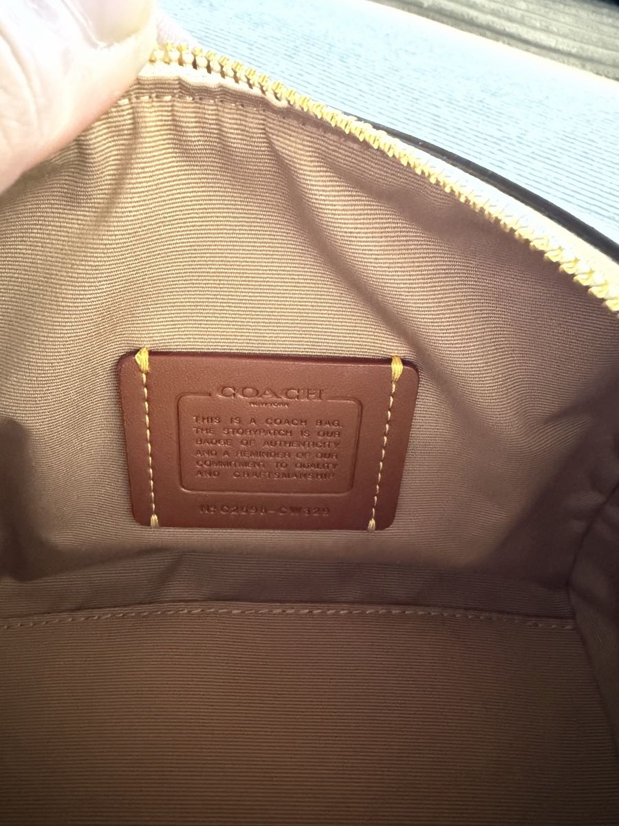 Coach Borse da donna: Coach Mini Rowan Weiss Signature Canvas – Nuovo (secondo la descrizione) da Intschi venduto da sam_t5kc 6