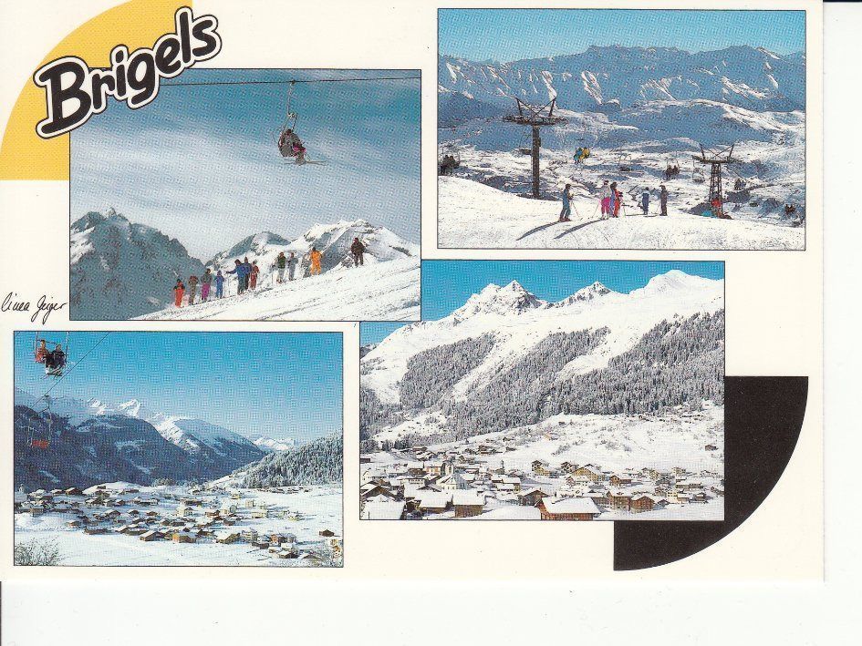 Cartoline postali: Brigels 2 um 1995 – Usato da Bürglen TG venduto da StampGraf