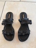 Graceland Damensandalen schwarz Grösse 37, neu