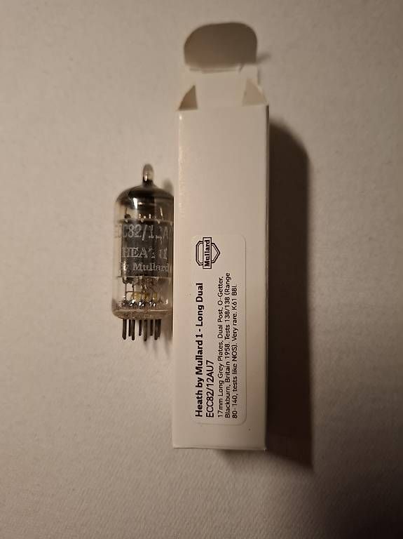Mullard Componenti elettronici: Audiophile Röhre Heath by Mullard ECC82/12AU7 – Usato da Utzigen venduto da TomUtz
