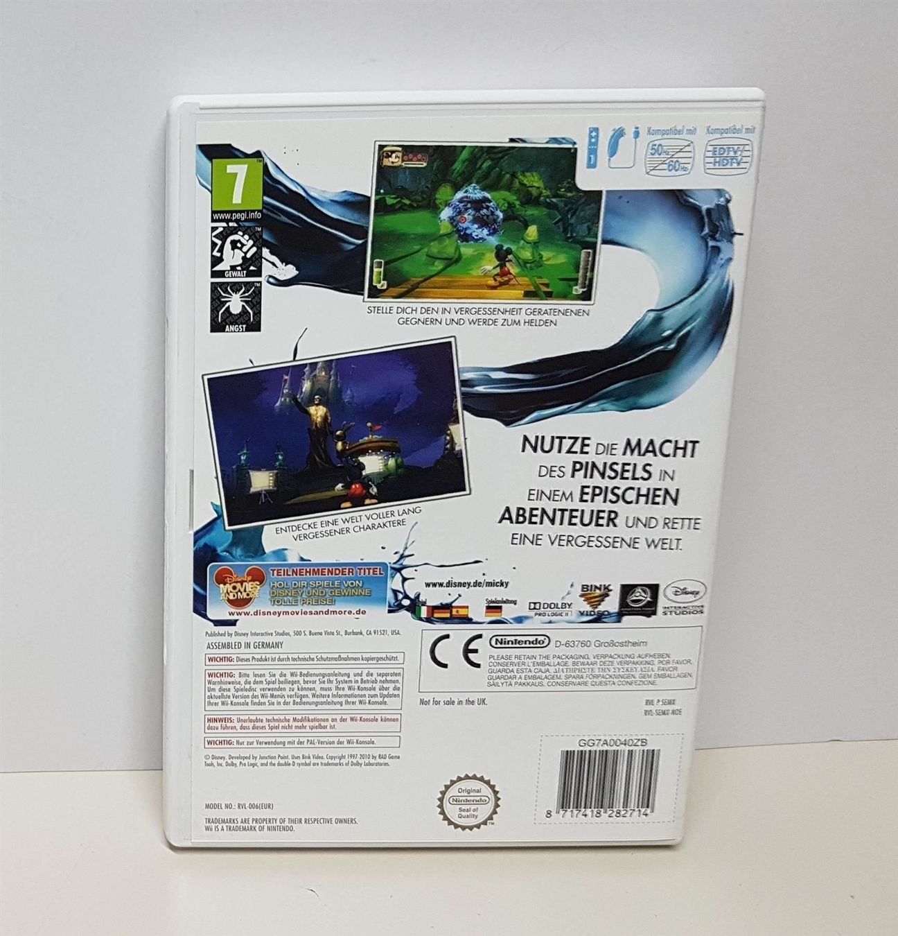 Nintendo Giochi: 😎Disney Micky Epic  Wii – Usato da Schüpfheim venduto da Games_Spielkonsolen 2
