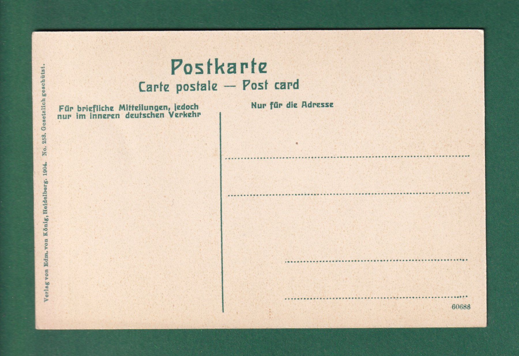 Cartoline postali: Blütengruss aus HEIDELBERG – Usato da Pully venduto da nicecards-shop 1
