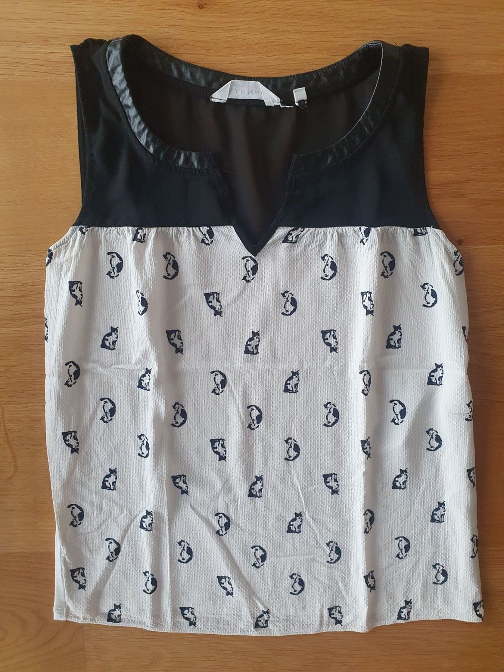 Nafnaf Top: Top Naf Naf mit Katzen Gr. XS – Usato da Villars-sur-Glâne venduto da richardette 4