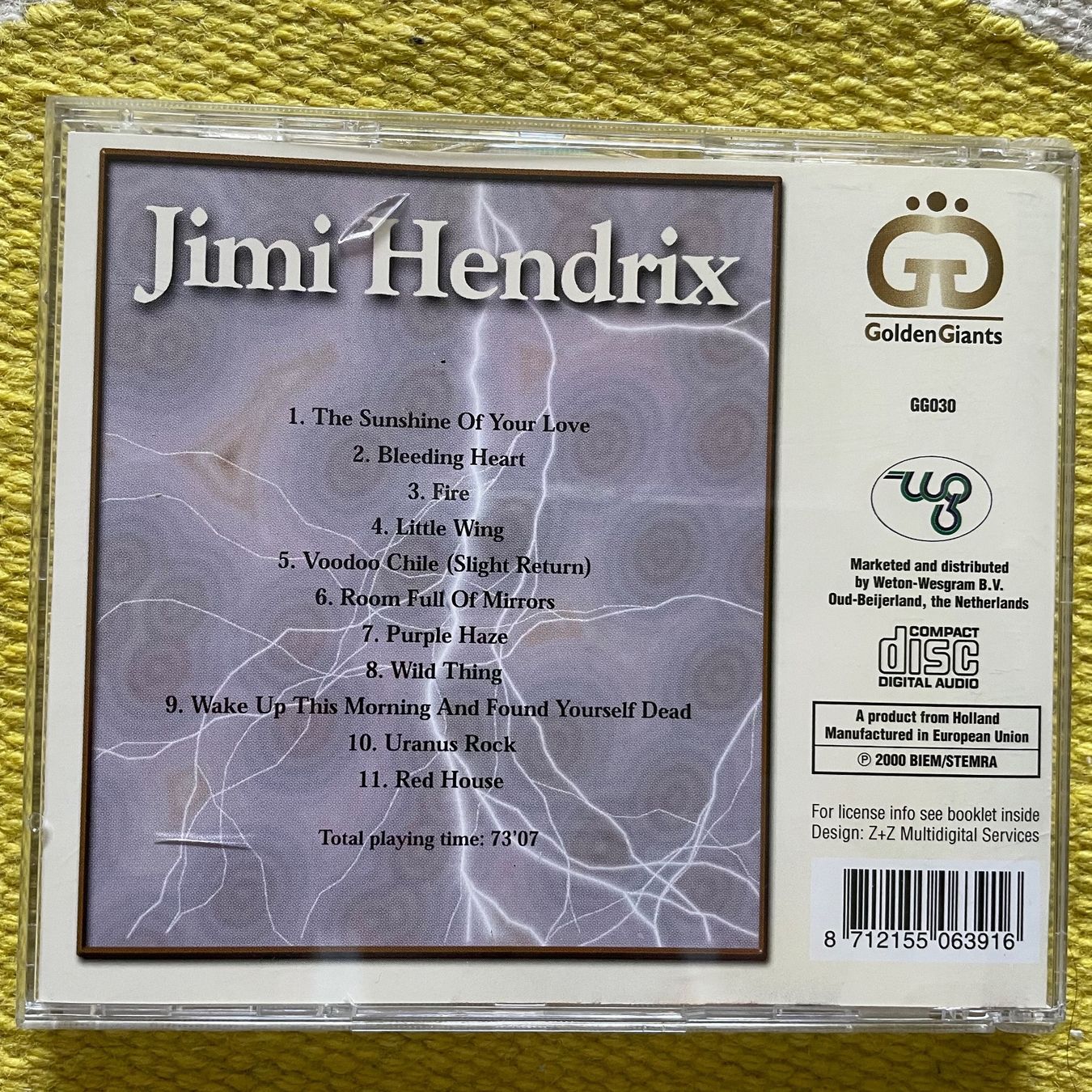 CDs: JIMI HENDRIX-VOODOO CHILE – Gebraucht aus Rorschacherberg von CD-Roli 1