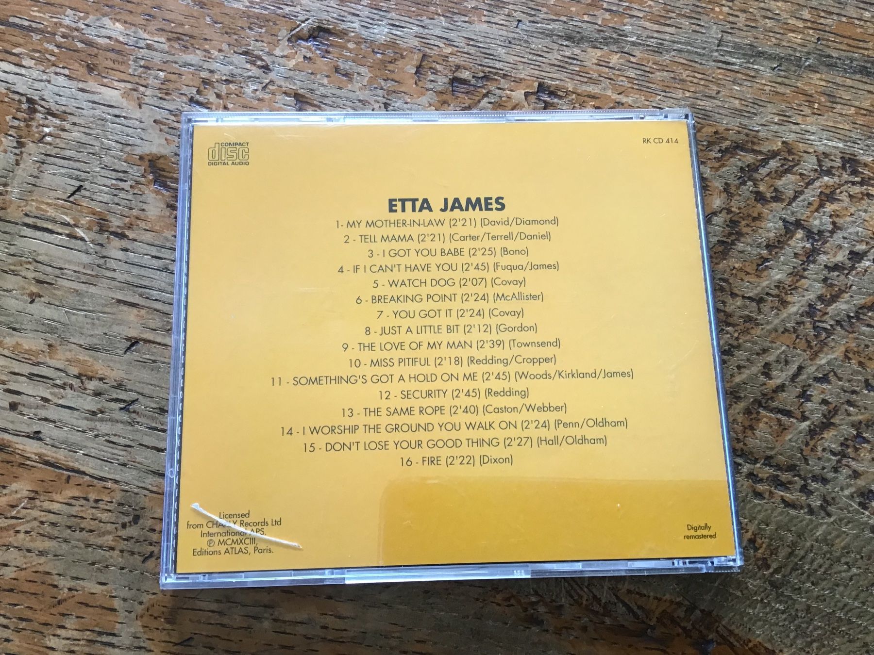 CDs: CD Etta James – Neuf avec emballage d'origine à Fully par Ruby97 2