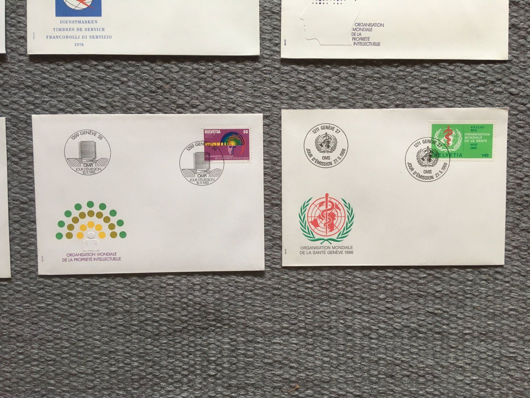 Tutti i francobolli: Dienstmarken 12 FDC 1973-86 – Usato da Nesslau venduto da andi_hon 4