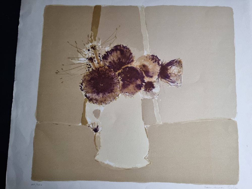 HANS RUEDI SIEBER LITHOGRAPHIE SIGNIERT NUMMERIERT 1