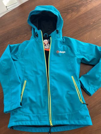 Sherpa Softshell Jacke blau Gr. S