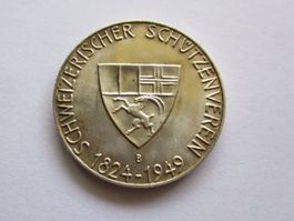 Médaille Schützenfest Chur 1949 - argent