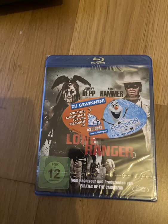 The Lone Ranger, Bluray, Neu und Originalverpackt! (Neu und