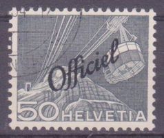 SBK-Nr. 73 (Technik und Landschaft, 1950) gestempelt
