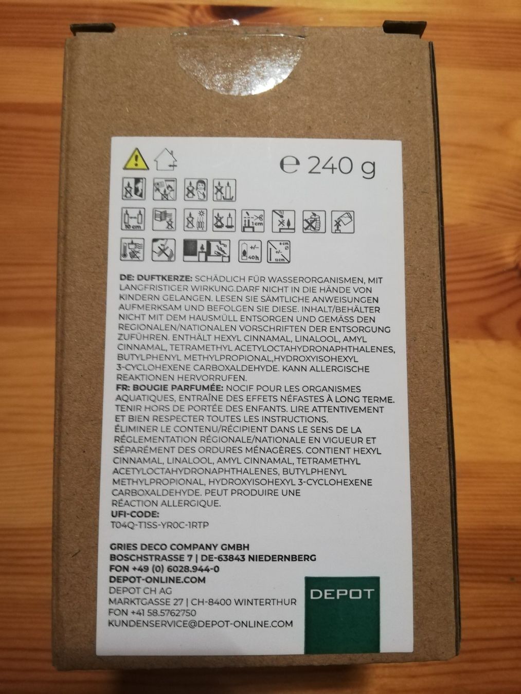 Candele: Duftkerzen 2 Stück – Nuovo e nell'imballaggio originale da Starrkirch-Wil venduto da Mambostar 1