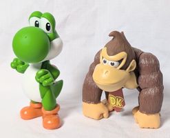Nitendo - SUPER MARIO - Yoshi & Donkey Kong - Sammelfiguren