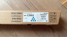 Original Ricoh MP C3503 Cyan Toner-Patrone - Neu & OVP!
