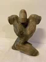 Holzfigur Skulptur Handarbeit Unikat Abstrakt Deko Figur