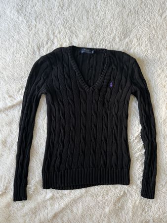 Ralph Lauren Pullover, schwarz, XS