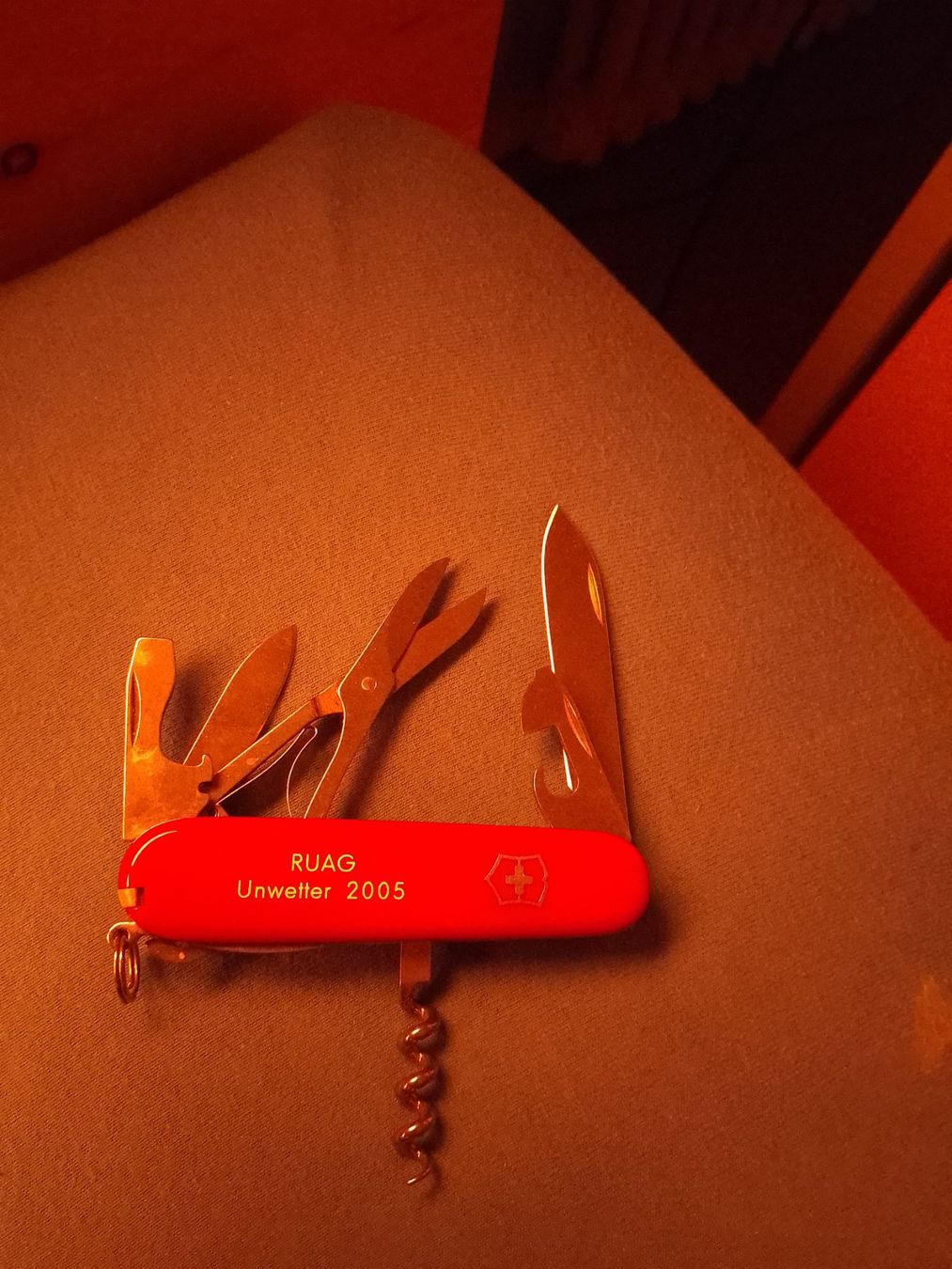 Victorinox Coltelli tascabile: Unwetter 2005, Taschenmesser – Nuovo (secondo la descrizione) da Weinfelden venduto da PaterPio1968