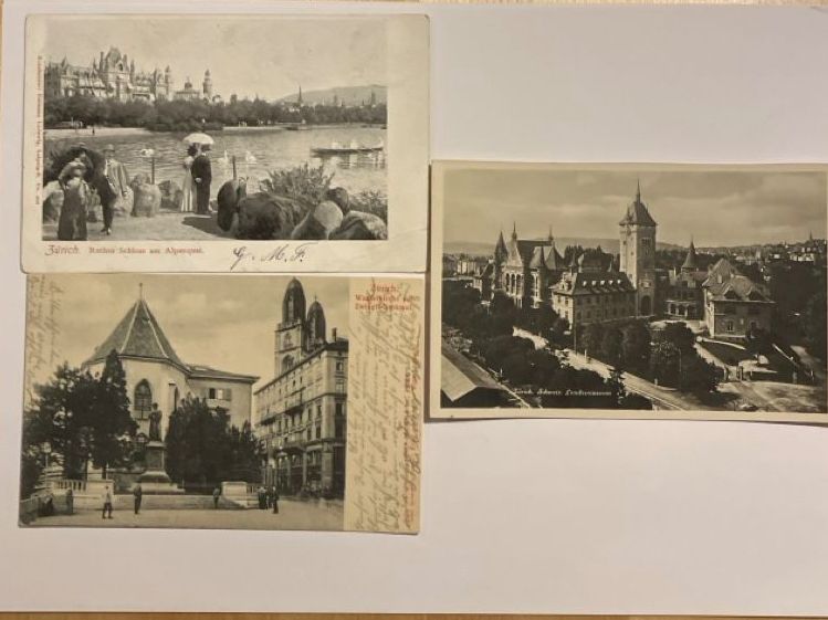 Cartes postales: 19 Ansichtskarten der Stadt Zürich – D'occasion à Bauma par Baumer71 2