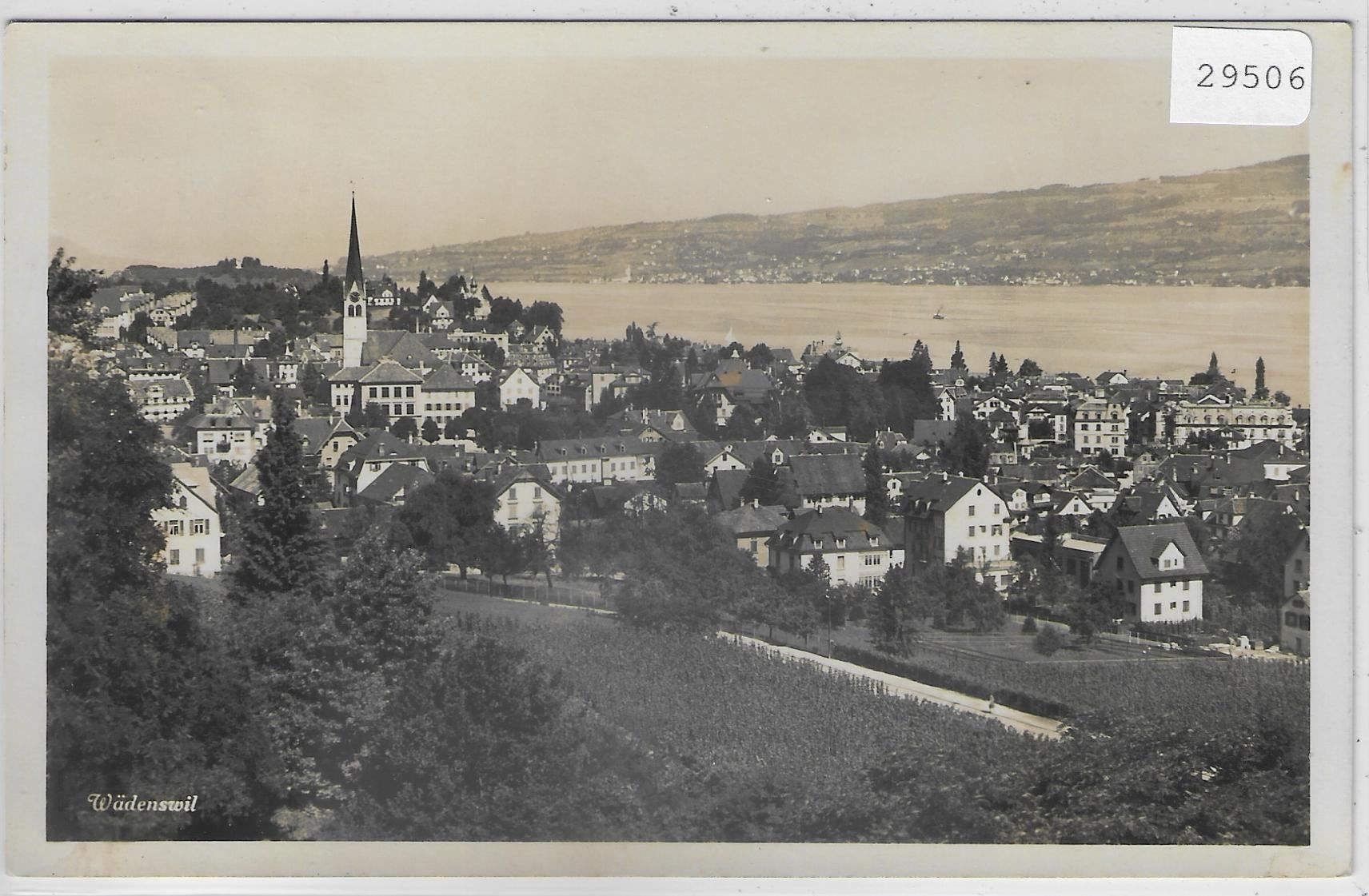 Cartoline postali: Wädenswil - Generalansicht – Usato da Ettingen venduto da Kartenplanet
