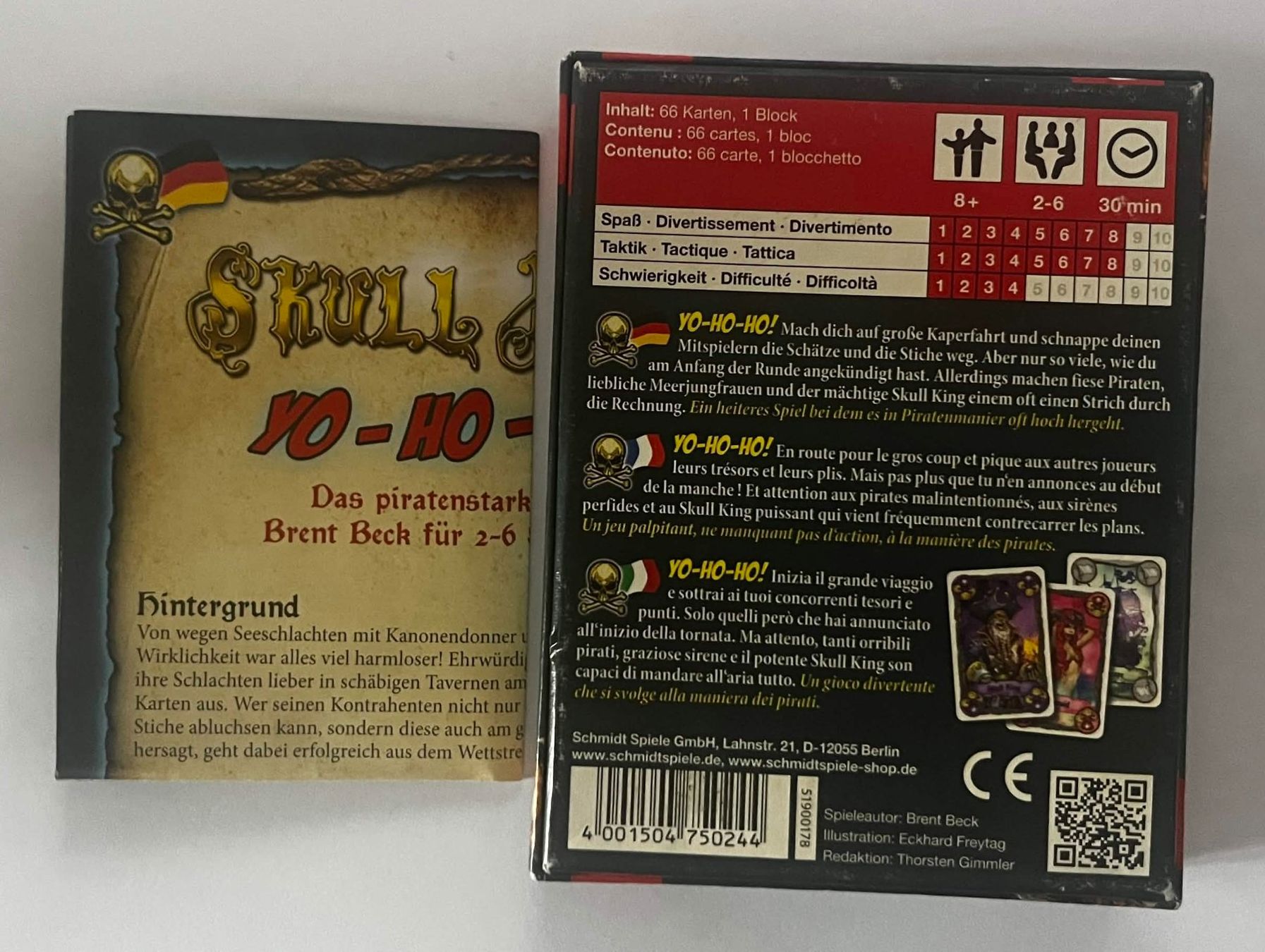 Giochi: Skull King - Kartenspiel von Schmidt – Usato da Volketswil venduto da Shane.02 3