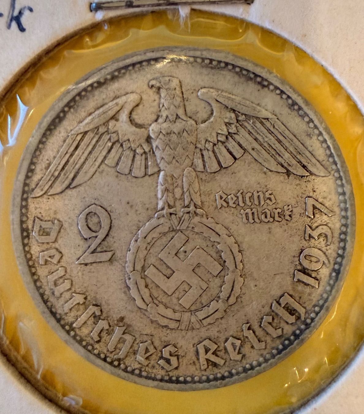 Tutti le monete: Deutsches Reich - 2 Reichsmark 1937 A – Usato da Genève venduto da lac_pf6t 3