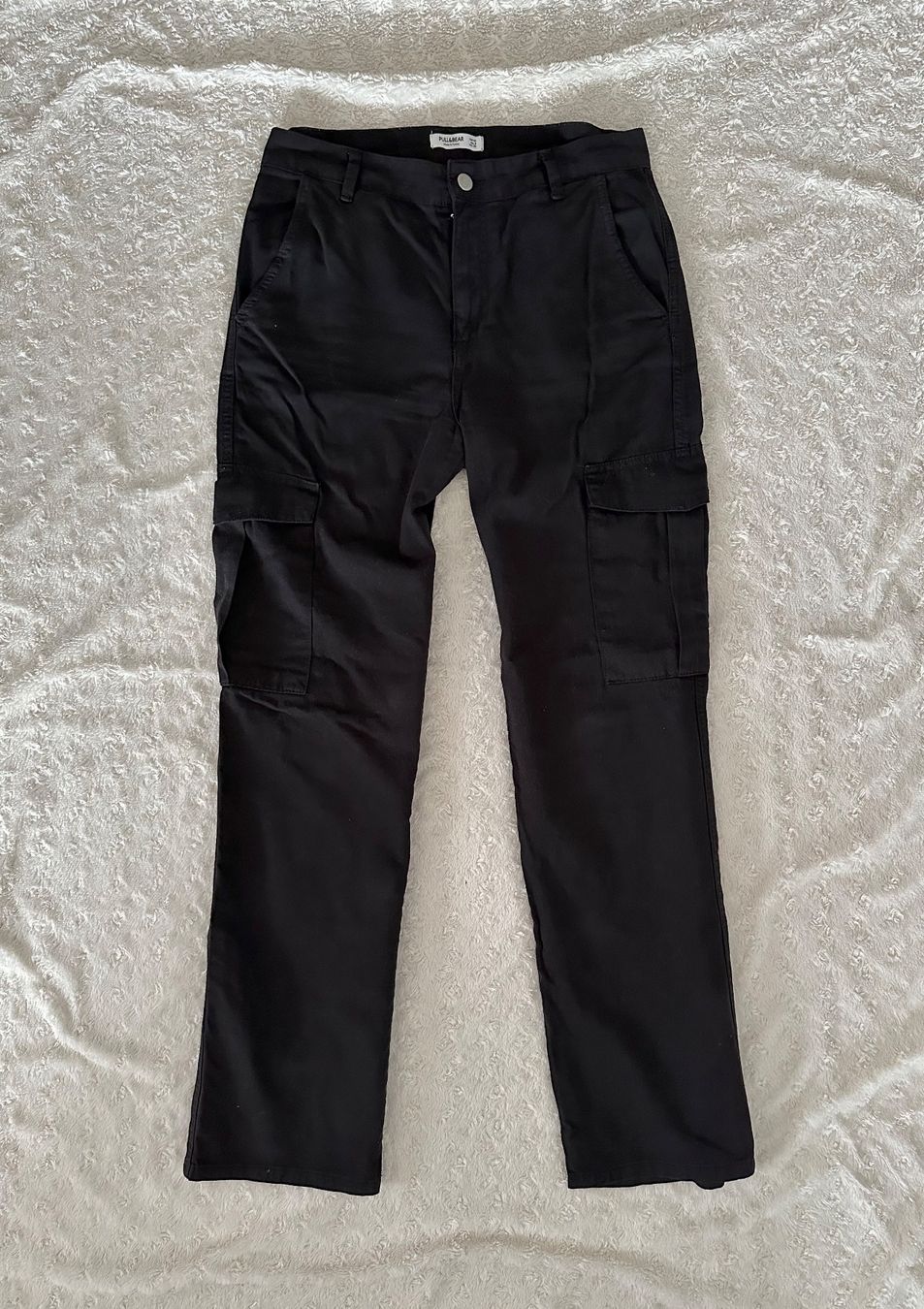 Pull&Bear Jeans: Jeans PULL & BEAR CARGOJEANS schwarz Gr 40, top Zustand – Usato da Emmenbrücke venduto da little.treasures 1