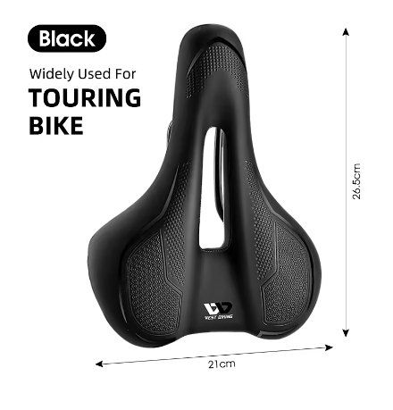 Pezzi di ricambio: Ergonomischer Oversize-Fahrradsattel – Nuovo e nell'imballaggio originale da Geneve venduto da Titi2008 2