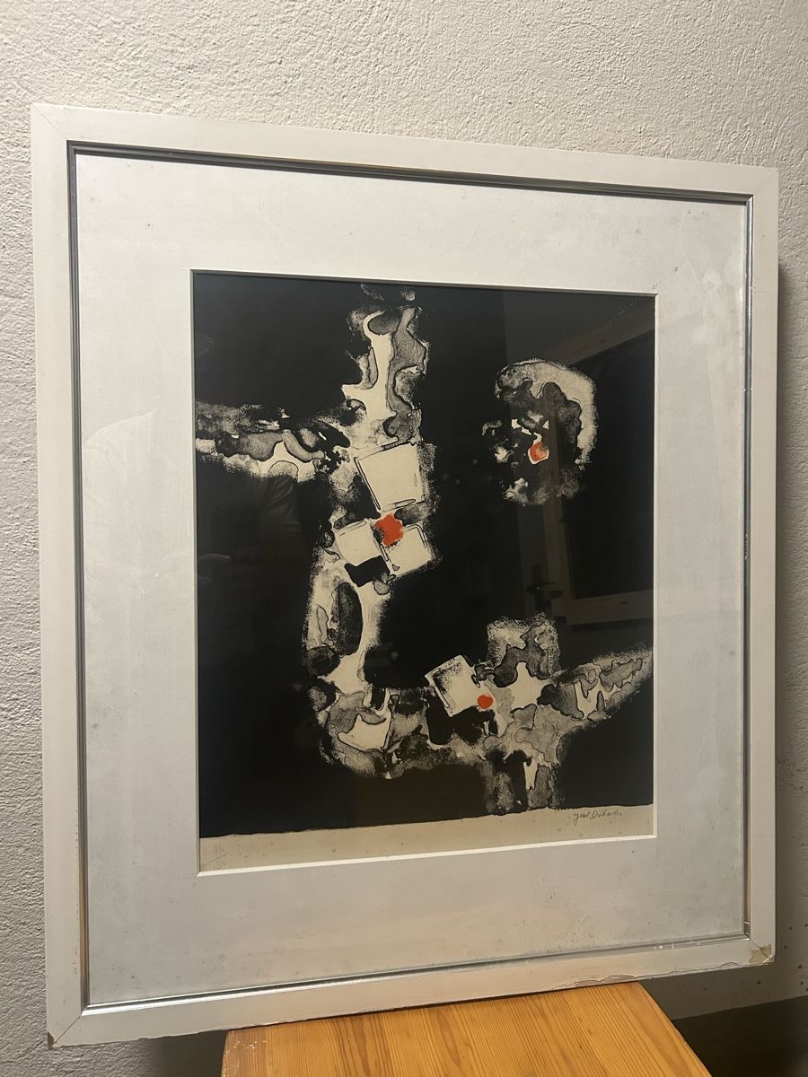 Grafica & Litografie: Original Litho "Abstrakte Komposition III", Jun Dobashi – Usato da Glarus venduto da KunstWerkEr-LS87