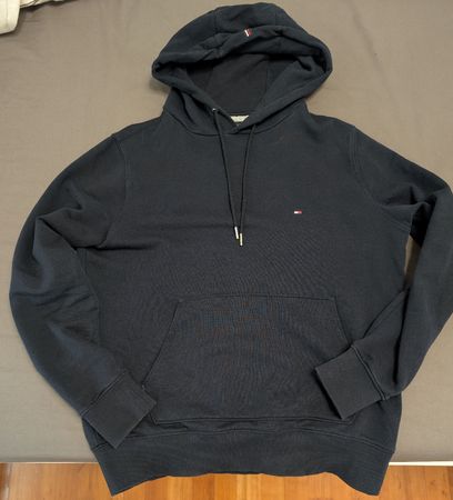 Felpa con cappuccio Tommy Hilfiger, taglia M, come nuova