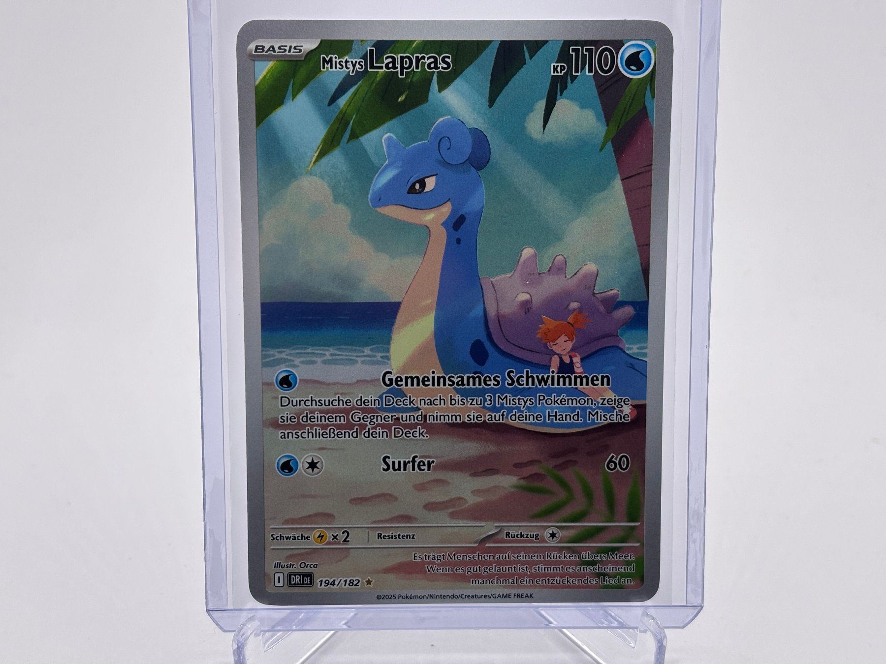 Pokémon Carte collezionabili: Ewige Rivalen - Mistys Lapras  (DRI 194) - DE – Nuovo (secondo la descrizione) da Allschwil venduto da Bullach