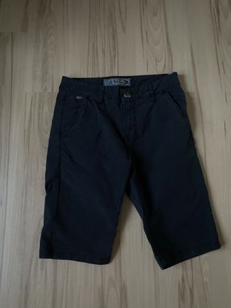 SCHWARZE DRIVER-JEANSSHORTS GRÖSSE 30