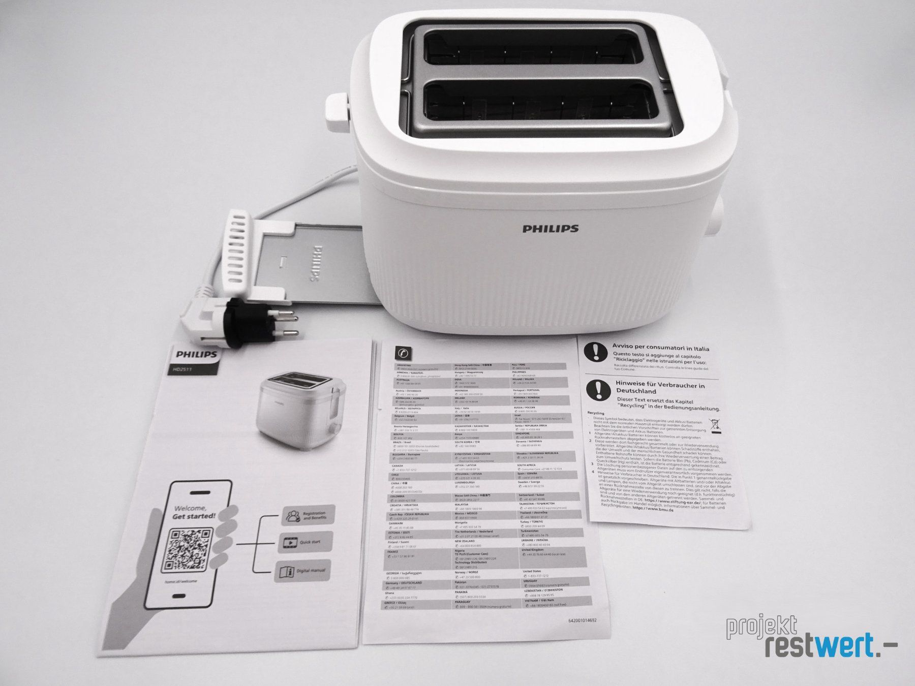 Philips Elettrodomestici da cucina: Toaster von PHILIPS 3000 SERIES – Nuovo (secondo la descrizione) da Bülach venduto da restwert_buelach