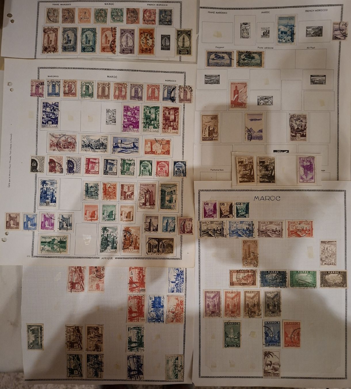 Tutti i francobolli: Lot Maroco  – Usato da Balgach venduto da SIMEON27