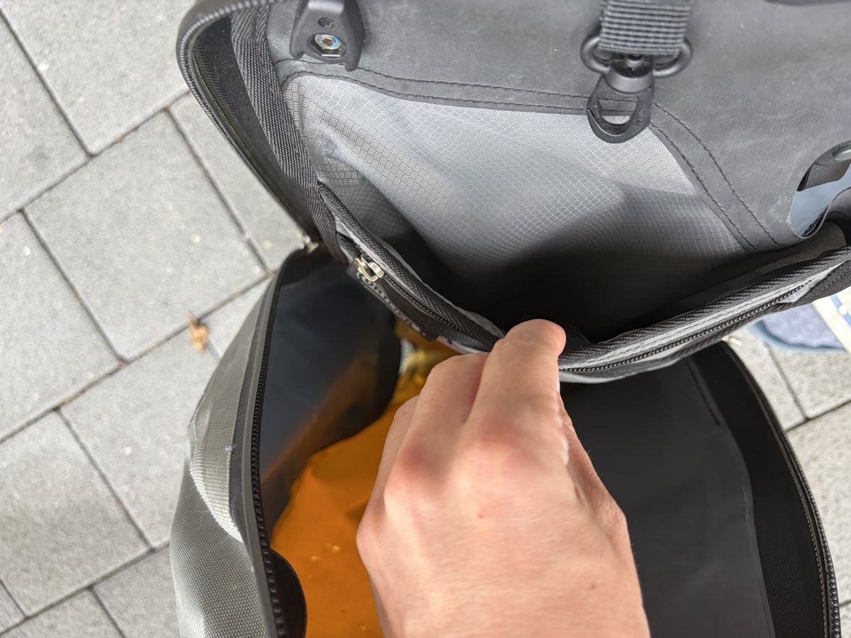 Ortlieb Zaini: Ortlieb Rucksack – Difettoso da Thalwil venduto da Counterdude 2