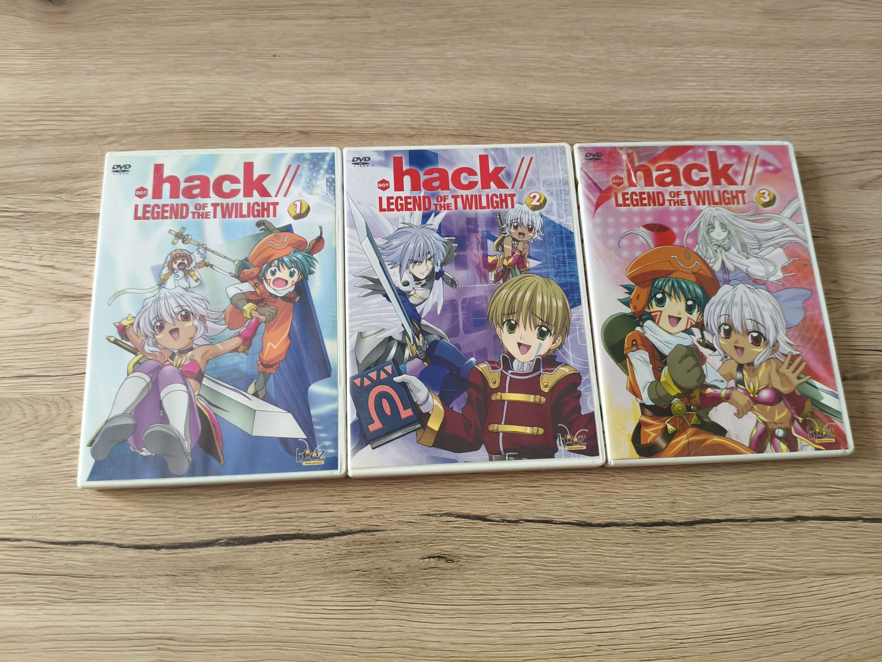 Tutti i DVDs: Hack Vol. 1-3 – Usato da Eschenbach LU venduto da Bxdriver89