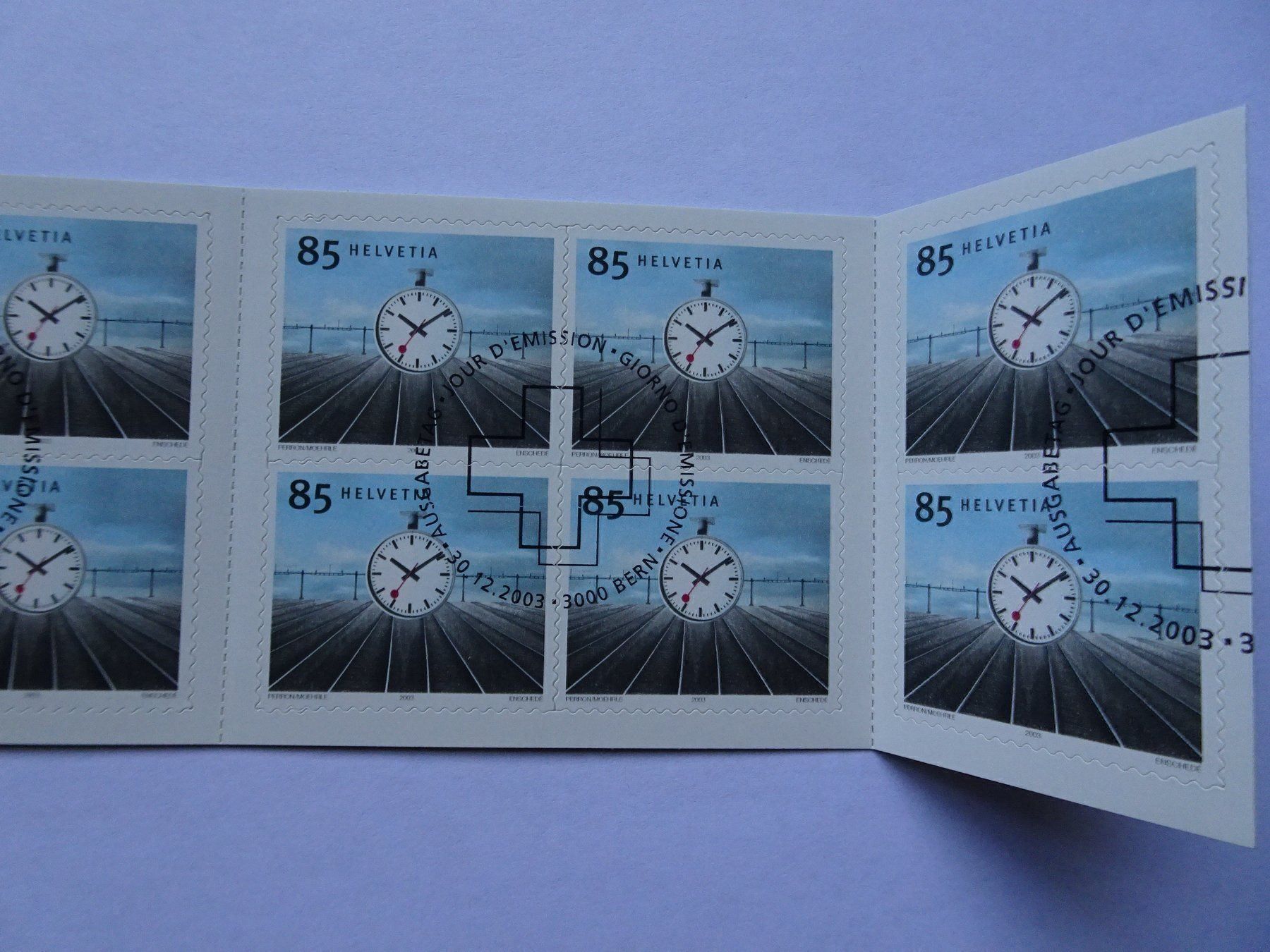 Tous les timbres: 2003**und* – Neuf (Voir description) à Aadorf par Chnorli-Furz 2